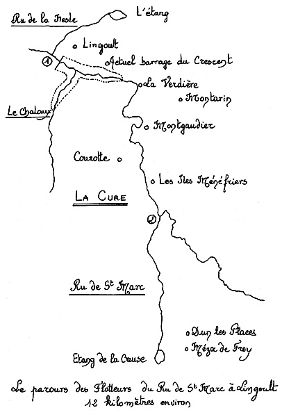 Le parcours des flotteurs Le parcours des flotteurs
